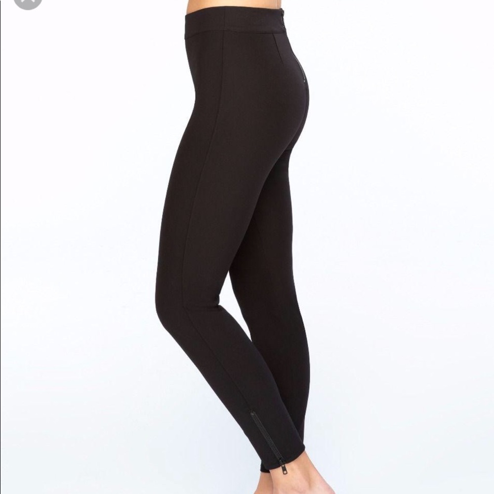 SPANX Ankle Zip Skinny Pants
